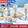 Agitador de Estrella de Anime de Dibujos Animados Adorno de Escritorio DIY Agitador de Resorte Acrílico Personalizado