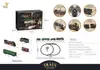 Paquete en Inglés Transfronterizo Set de Vías de Tren de Vapor Retro Tren Eléctrico Simulado Juguetes para Niños de Amazon