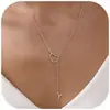 Amazon Transfronterizo Nuevo Diseño Collar con Colgante de Corazón 26 Letras Colgante de Circonita Collar Joyería de Moda Regalo Femenino