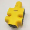 Hengxingtai 106 delineador negro tipo madera amarilla de 16 agujeros carácter grande enchufe para mopa de piso espiga de espiga integrada no se pudre