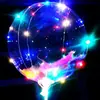 Pelota de onda para网红 transparente con luz puesto de mercado nocturno globo luminoso linterna pelota dentro de la pelota para empujar puesto infantil de dibujos animados