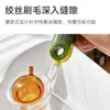 Cepillo para Tapa de Vaso Tres en Uno, Cepillo Portátil para Botellas, Juego de Cepillos de Limpieza, Cepillo para Boca de Vaso, Cepillo para Taza Térmica, Herramienta de Limpieza para Vasos de Agua