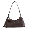 Bolso de axila de nicho estilo francés para mujer, nuevo bolso cruzado pequeño para teléfono móvil de moda primavera-verano 2026, bolso cruzado de hombro de alta gama