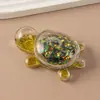 Nuevos Adornos Creativos de Tortuga de Arena Movediza de Tendencia en Tiktok, Caja Ciega del Mismo Estilo, Venta al por Mayor de Regalos de Mercado Nocturno, Atracción Magnética