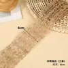 Venda Direta de Fábrica de Renda de Corda de Cânhamo, Materiais Artesanais DIY, Barbante de Cânhamo Decorativo Vintage, Artesanato com Corda de Cânhamo, Fita Larga Plana de Cânhamo