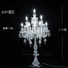 Adereços de Casamento, Suportes de Flores de Gelo de Cristal, Decorações de Mesa Principal, Suportes de Flores para Mesas do Salão de Casamento, Vasos de Flores Estilo Europeu, Ornamentos de Ferro