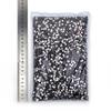 Wei Chen bolsa grande fábrica direta de strass cor fundo plano prego de strass prego de perfuração cristal de vidro redondo diy colar de diamante joia