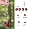 Kit de Materiales para Campana Colgante de Cáscara de Fruta de Planta Natural Indonesia Accesorios DIY Juego Completo Sonido de Fruta Sanación con Campana de Mano Venta al por Mayor