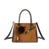 Bolso de Mano de Color Sólido Nuevo Otoño 2026 Bolso de Hombro Único de Moda para el Trabajo y los Viajes Bolso Cruzado Elegante con Personalidad de Alta Estética