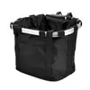 Cesta plegable para bicicleta transfronteriza, bolso de mano para exteriores, bolsa delantera de gran capacidad para bicicleta de carretera, bolsa de ciclismo para bicicleta de montaña