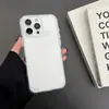 Funda de Teléfono con Marco Dos en Uno Adecuada para Apple 17Promax Dopamina Color Sólido Cubierta Protectora 11/12 Funda Suave