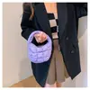 Bolsa Plissada Coreana, Bolsa Nuvem Xadrez, Bolsa de Ombro, Novo Estilo 2026, Design Acolchoado, Mini Bolsa de Mão Estilosa e Fashion