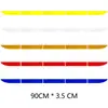 Pegatinas Reflectantes para Maletero de Coche Pegatinas de Maletero para Coche Rayones Decorativos Luminosas Anticolisión Tiras de Advertencia Traseras Pegatinas para Coche S02