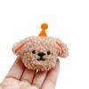 Broche de cachorro rizado, accesorio para el cabello, bufanda, ropa, sombrero de dibujos animados, decoración DIY.