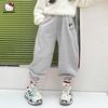 Calça de Moletom de Inverno para Meninas Coolomi Collaboration 2026 Novo Estilo com Estampa de Coração na Bainha para Crianças Maiores Atacado