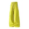 Pantalones casuales nuevos para hombre, pantalones de senderismo para exteriores para hombre y mujer, pantalones de trabajo de colores combinados de moda para primavera y otoño, de secado rápido y resistentes al agua