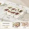 Caixa de Armazenamento de Especiarias para Uso na Cozinha, com Compartimentos para Anis Estrelado, Canela, Pimenta de Sichuan, Pimenta Seca e Potes de Temperos
