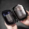 Conjunto de Chá Presente Conjunto de Chá Portátil para Viagem Zisha Vidro Copo Rápido Copo de Justiça Uma Panela Seis Copos Separação de Água e Chá Conjunto Completo