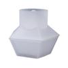Amapola DIY Molde de Gota de Cristal Caja de Almacenamiento de Joyería Caja de Almacenamiento Pentagonal Caja de Regalo Molde de Silicona