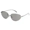 Colección de Gafas de Sol de Metal, Nuevo Estilo de Alta Gama para Mujer, Moda Personalizada Fotografía Callejera, Gafas de Sol Lisas Ojo de Gato Anti-UV para Hombre