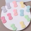 Estilo Dulce Cool de Chica Japonesa Dibujo Animado Lindo Peluche Parche de Lazo Colorido Pasador de Pelo Accesorio DIY