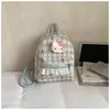 Mochila Bonita de Dibujos Animados Estilo Nuevo para Niñas, Ligera y Versátil, Bolso Escolar Elegante para Salidas, Mochila Pequeña con Adorno de Encaje