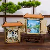 Guangxi Ciudad de Guilin Pegatinas de Caja de Madera Regalos Creativos Culturales Artesanías Originales de Dibujos Animados Magnéticos Recuerdos Turísticos