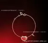 Nuevo Brazalete de Calabaza Kirin Versión Seiko para Mujer Estilo Chino Lujo Ligero Candado Ruyi Brazalete de Ágata Mariposa Blanca