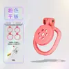 Cadeado de Castidade Masculino Gaiola Anti-Fuga Fechadura com Chave Brinquedos Sexuais Masculinos Brinquedo de Sedução para Casal Comércio Exterior Transfronteiriço