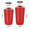 Taza de Acero Inoxidable 304 Engrosada con Aislamiento al Vacío, Aspecto de Alta Calidad, Portátil, para Coche, Taza de Café para Exteriores, Vaso de Agua Simple para el Hogar