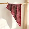 Bufanda versátil de sarga de seda sintética estilo coreano, pañuelo triangular, pañuelo para la cabeza, diadema, chal decorativo, cinturón, bufanda de seda al por mayor