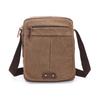 Nova Moda Retrô Masculina e Feminina Canvas Crossbody Bag Business Casual Shoulder Bag Travel Student Schoolbag Atacado
