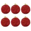 Bolas de Natal Espuma Guirlanda de Natal Decorações Pingentes para Árvore de Natal Suprimentos para Pendurar no Telhado de Natal Bolas Lantejoulas