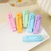 Borracha de Puxar e Empurrar Desenho Animado para Estudantes, Colorida, Limpa, Baixo Resíduo, Conjunto de Borracha com Refil Substituível, Atacado de Material Escolar Infantil