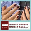 Pegatinas Europeas y Americanas Más Vendidas Sexys Dulces y Frescas para Uñas Parches Sencillos para Uñas Postizas Productos Terminados Venta al por Mayor Exportación Uñas Portátiles