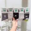 Meias Novas de Outono e Inverno Mian Kao para Mulheres Meia-Calça Meio da Panturrilha Meias de Desenho Animado para Mulheres Estilo Japonês Estilo College Estilo Coreano Meias de Algodão para Estudantes