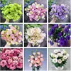 Dropshipping de E-Commerce de Semillas de Lisianthus para Uso en Interiores y Exteriores en Todas las Estaciones, Flores en Maceta Fáciles de Cuidar, Semillas de Flores con Floración en Exteriores