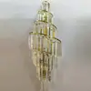 Lámpara de Pared de Cristal para Vestíbulo de Hotel Salón de Clubes Sala de Estar de Villa de Lujo Oficina de Ventas Dúplex Salón de Banquetes Accesorios de Iluminación para Ingeniería