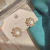 Aretes franceses retro barrocos de perlas y circonitas para mujer 2023 nuevos modernos personalizados elegantes de alta gama exquisitos