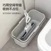 Fregadero para Mopas para Uso Doméstico, Fregadero Móvil para Mopas de Balcón, Tina de Agua para Lavar Mopas Planas, Fregadero para Mopas de Baño, Tina de Piso de Plástico