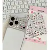 Película para Lentes de Dibujos Animados DIY Pegatinas en Relieve Patrones Decorativos de Kt Pegatinas 3D en Relieve Ins para Teléfono Dibujos Animados DIY Uñas