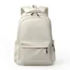 Bolso de Hombro Doble Estilo Básico Simple Almacenamiento Multicompartimento Correas de Hombro Ampliadas que Reducen la Presión Para Escuela Viajes Cotidianos Ligero Gran Capacidad