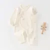 Mameluco de mariposa antibacteriano ultrablando de 10A para bebé, mameluco de algodón puro para recién nacido, traje de una pieza para gatear para recién nacido de todas las estaciones, clase A
