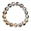 Pulsera de Diamante Natural Brillante, Anillo de Citrino Negro Brillante de la Suerte, Cristal Cotang del Mar de China Oriental al por Mayor
