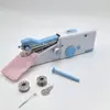 Máquina de Coser Manual Eléctrica Portátil Mini Cross-Border Cs-101B Máquina de Coser de Bolsillo Puntada Práctica