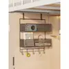 Estante de almacenamiento colgante para la litera inferior en dormitorios, una herramienta mágica para ahorrar espacio para libros y estantes, estante de almacenamiento de cama para dormitorio estudiantil
