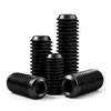 Tornillos de Fijación con Cabeza Avellanada Estándar Británico y Americano Grado 12.9, Tornillos Sin Cabeza de Allen, Tornillos de Fijación para Máquina 2 # 4 # 1/4