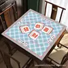 Nueva Alfombrilla para Mesa de Mahjong Estilo Chino Antideslizante Resistente al Desgaste Tablero para Ajedrez y Cartas Sala de Estar Reducción de Ruido Silenciosa Fácil de Limpiar Alfombrilla de Entretenimiento Amazon