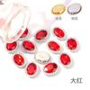 Mão-costurado garra broca vidro oval strass diy jóias pérola explosão hairband hairband jóias acessórios fabricantes atacado