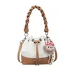 Moda 2026 Nuevo Estilo Bolso de Hombro, Alto Valor Estético, Moda Retro Coreana, Bolso Cruzado de Moda para Mujer, Bolso Cubo para Viajar, Moderno